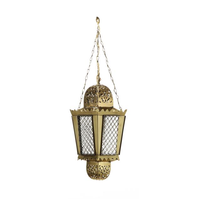 turkish-style-reticulated-brass-pendant-lantern