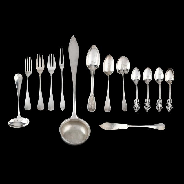 collection-of-continental-silver-flatware