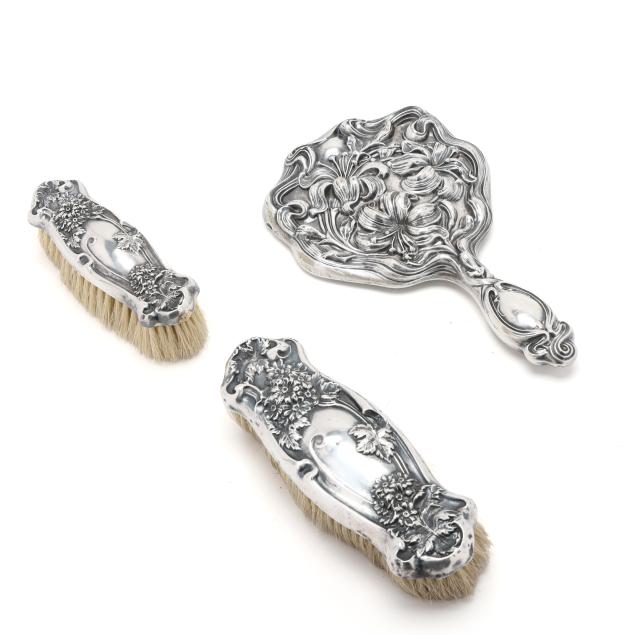 three-sterling-silver-art-nouveau-vanity-items