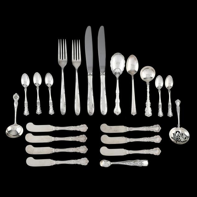 assortment-of-sterling-silver-flatware