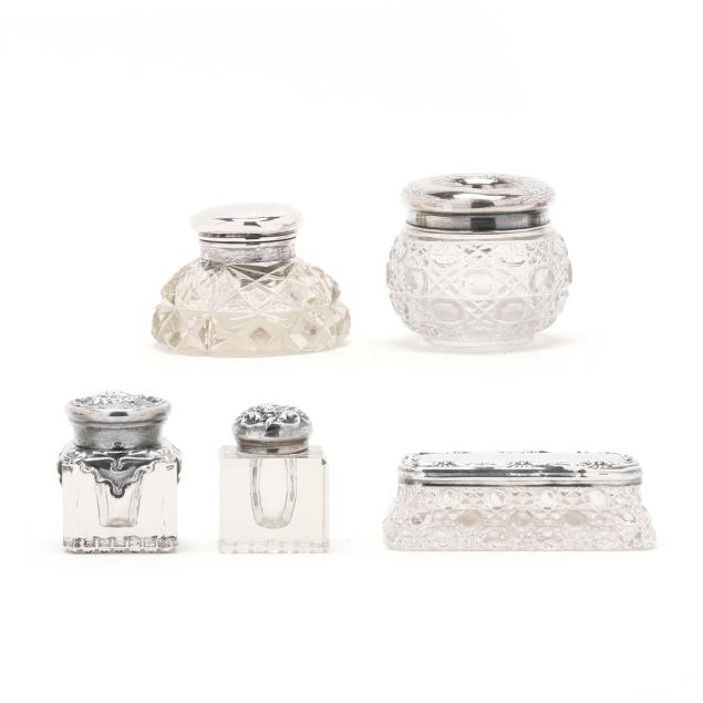 five-english-silver-mounted-glass-vanity-and-desk-accessories
