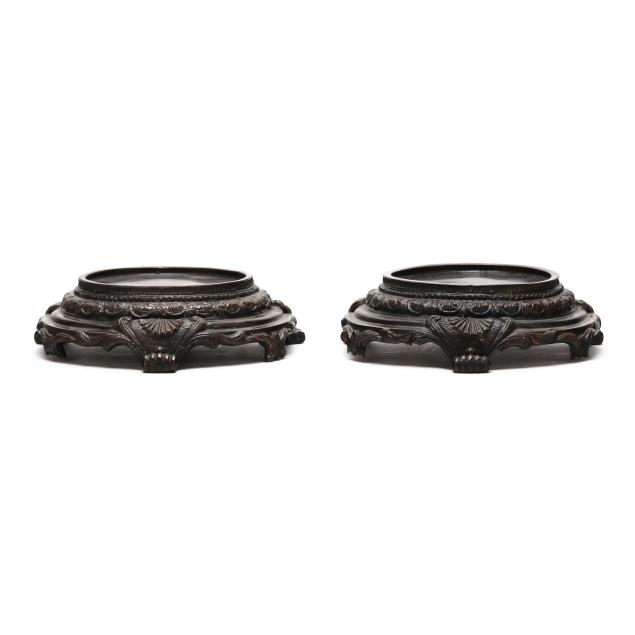 pair-of-neoclassical-style-patinated-brass-stands