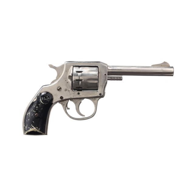 harrington-richardson-model-922-22-rimfire-revolver-w-leather-holster