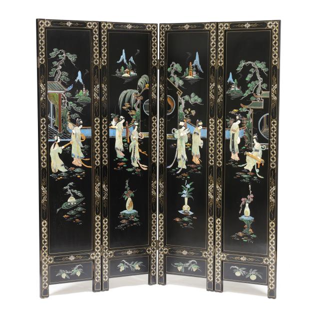 decorative-chinese-four-panel-floor-screen