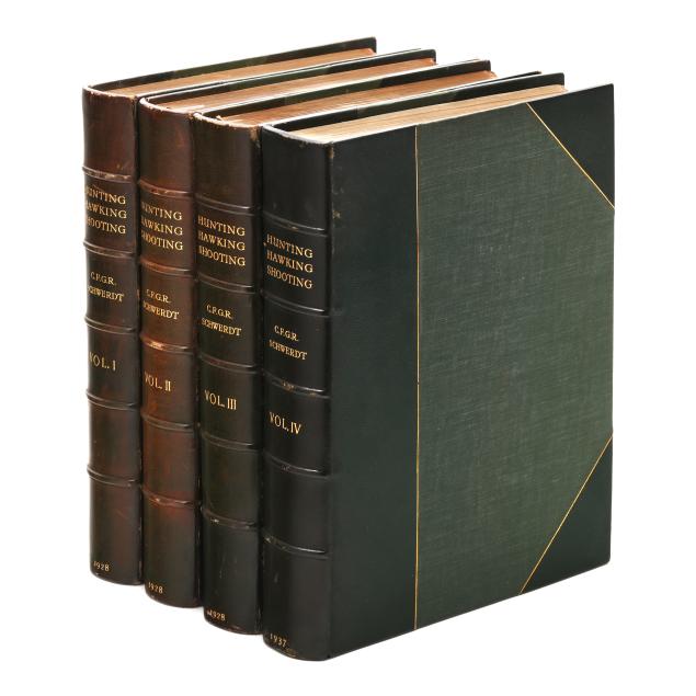 i-hunting-hawking-shooting-i-a-signed-limited-edition-four-volume-set