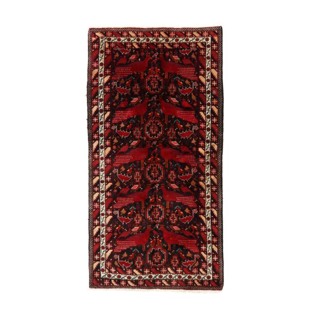 baluchi-area-rug-with-peacock-motifs