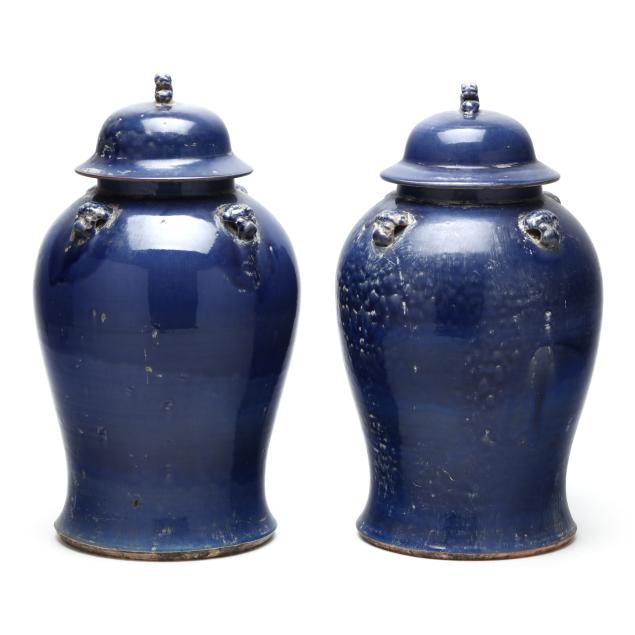 a-pair-of-large-chinese-cobalt-blue-glazed-temple-jars
