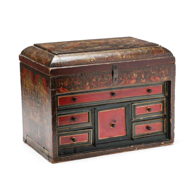 persian-polychromed-wood-jewelry-chest