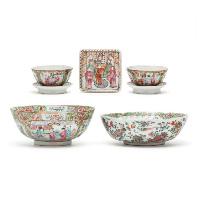 a-group-of-chinese-export-rose-medallion-porcelain