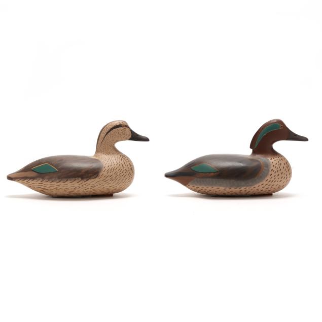 robert-litzenberg-md-1910-1997-pair-of-green-winged-teal