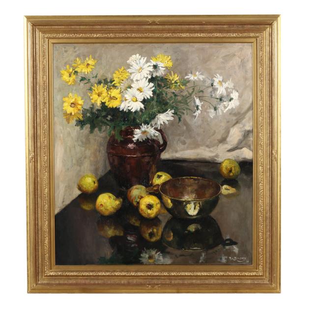 robert-boudry-belgian-1878-1965-floral-still-life-with-pears