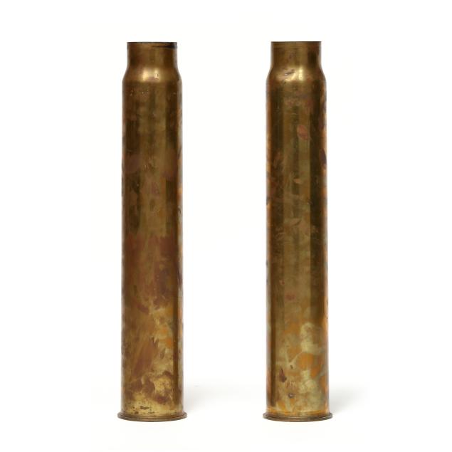 pair-of-solid-brass-3-50-caliber-shell-casings-from-1969-naval-vessel
