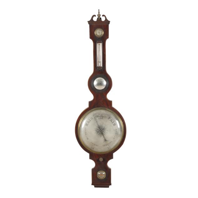 19th-century-english-inlaid-mahogany-banjo-barometer-signed-smith-billericay