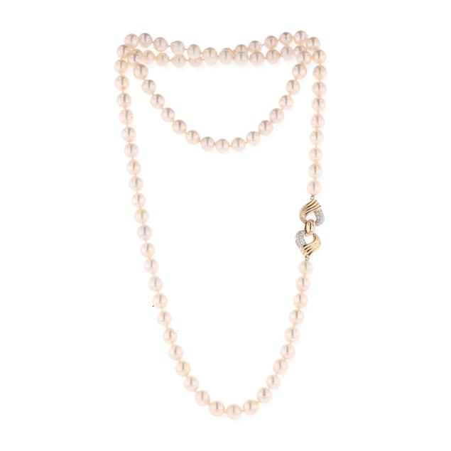 pearl-necklace-with-gold-and-diamond-clasp