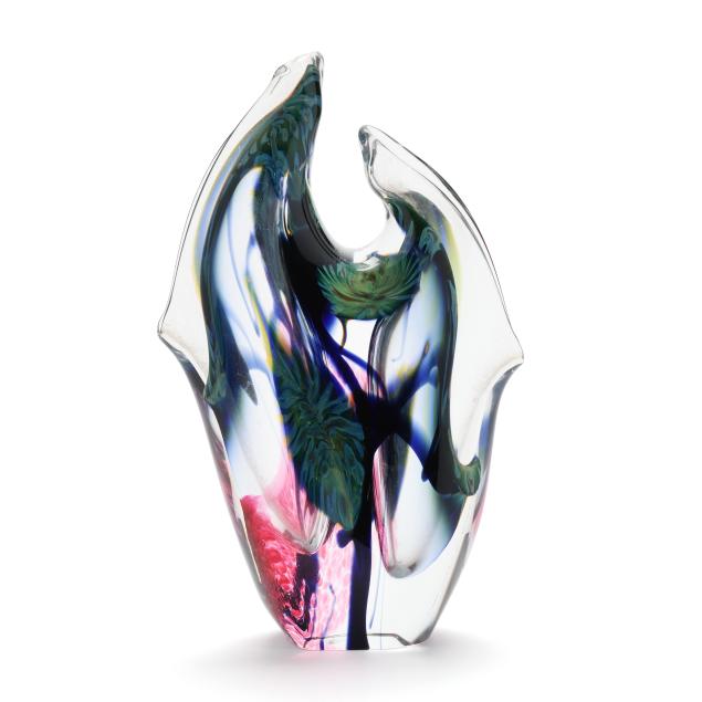 david-lotton-sculptural-glass-vase