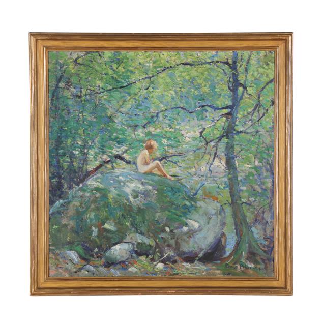 emile-gruppe-american-1896-1978-forest-bathing