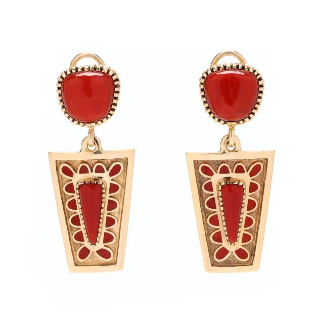 gold-and-coral-earrings-vernon-haskie