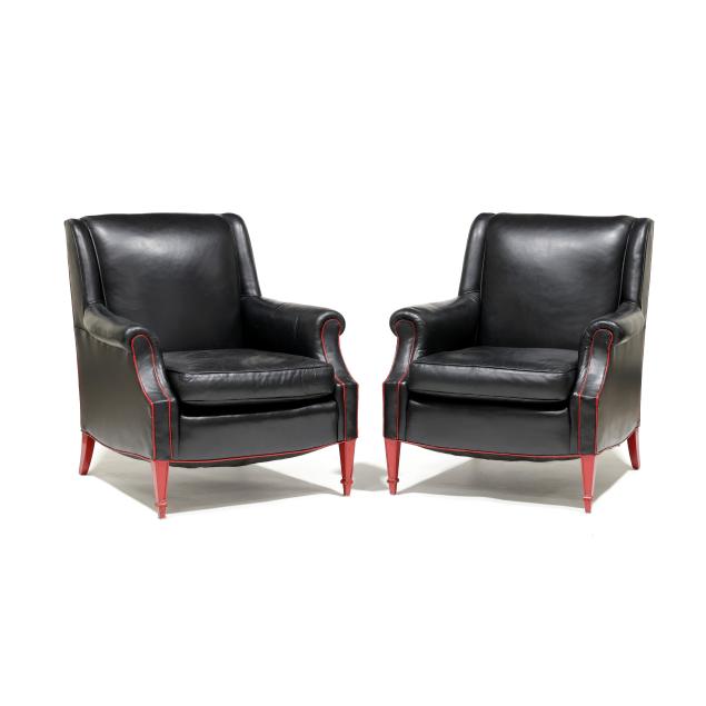 pair-of-vintage-leather-upholstered-club-chairs