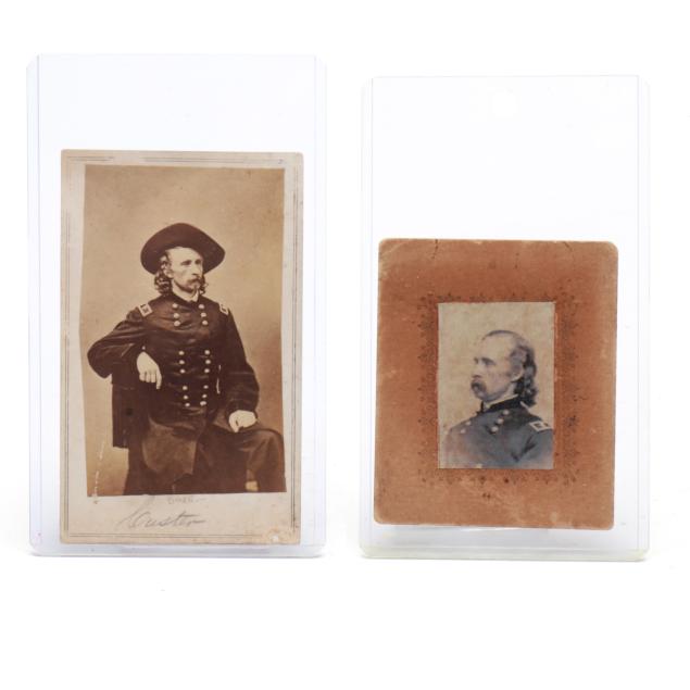 two-cartes-de-visite-of-general-custer