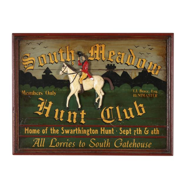 vintage-i-south-meadow-hunt-club-i-sign