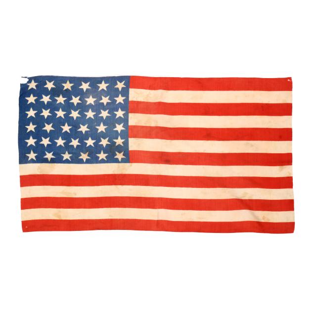 19th-century-american-39-star-silk-parade-flag