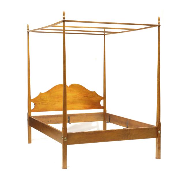 eldred-wheeler-queen-size-tiger-maple-poster-bed