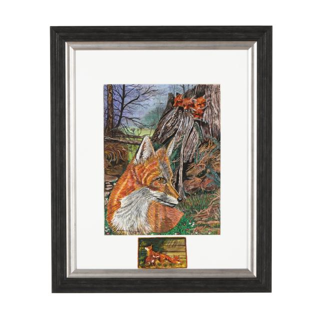 sharon-densmore-american-fox-and-kits