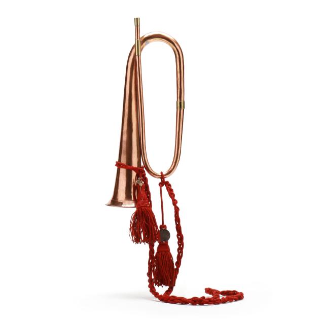 19th-century-copper-bugle-with-signature-civil-war-era