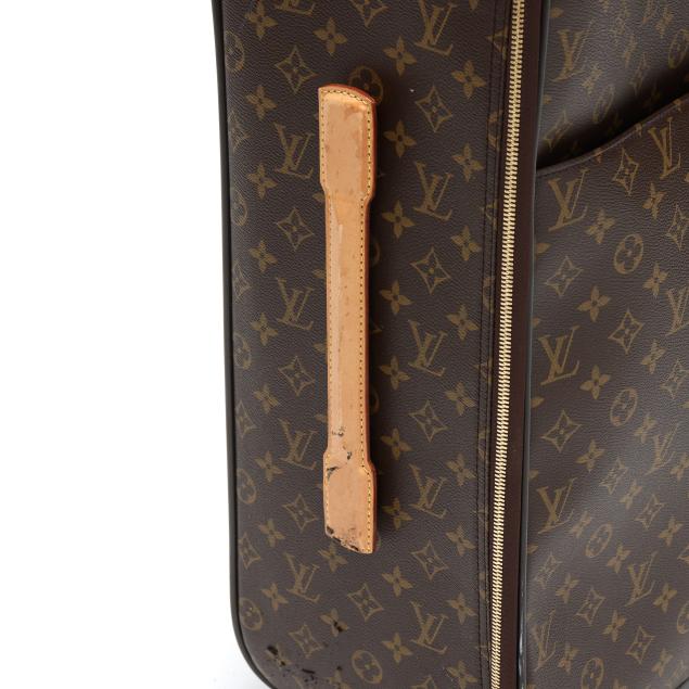 Brown Monogram Canvas Rolling Suitcase, Louis Vuitton (Lot 1273