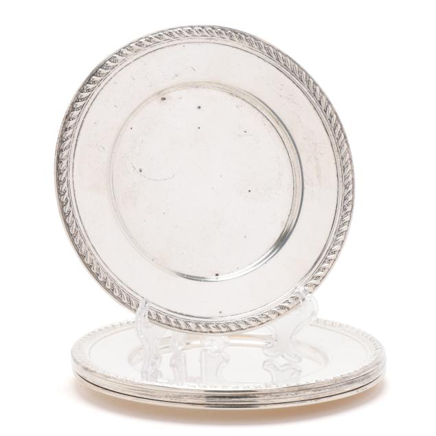 set-of-five-preisner-sterling-silver-bread-plates