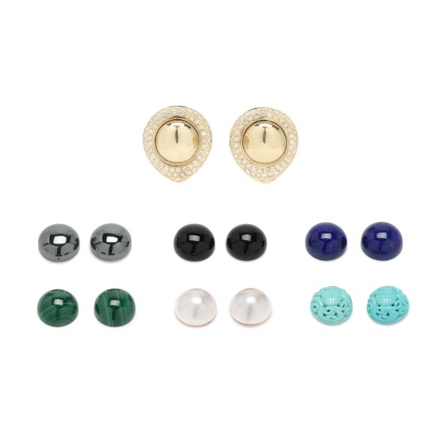 gold-and-diamond-convertible-earring-set