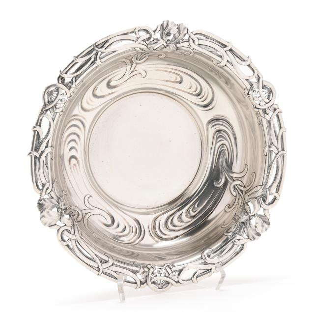 french-silver-iris-center-bowl-mark-of-alphonse-debain