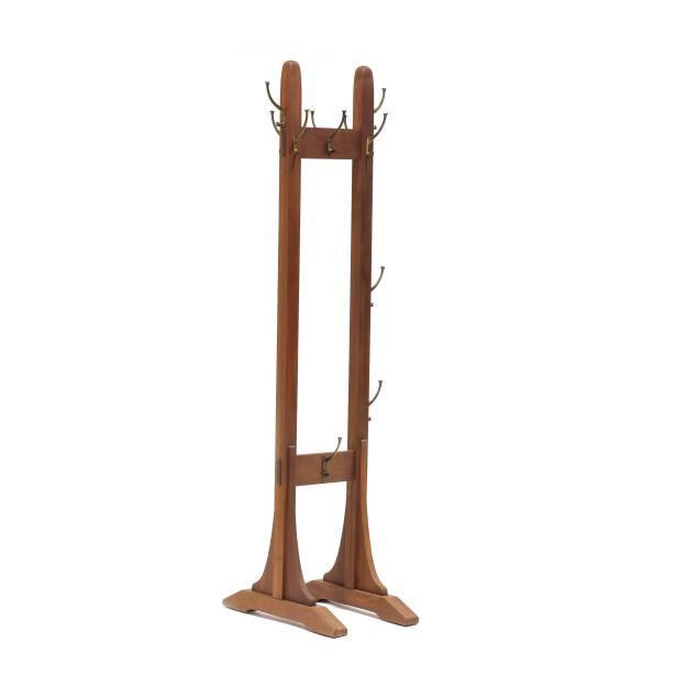 stickley-mission-style-cherry-coat-rack