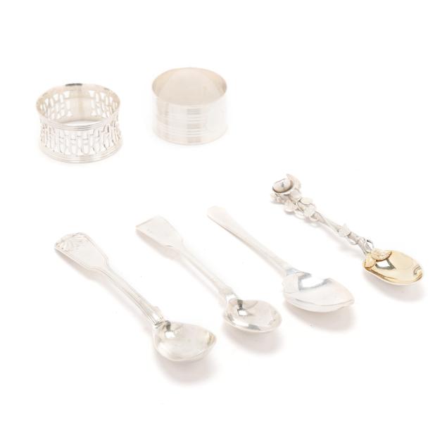assortment-of-english-silver-spoons-and-napkin-rings-including-paul-storr