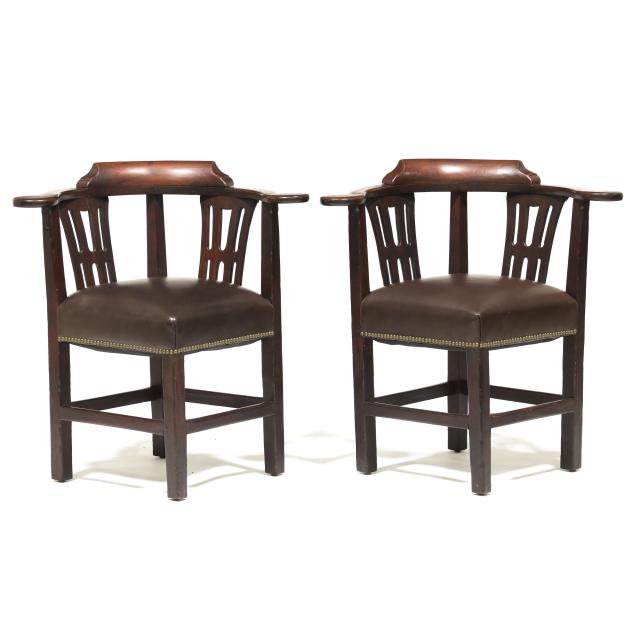 pair-of-chippendale-mahogany-corner-chairs