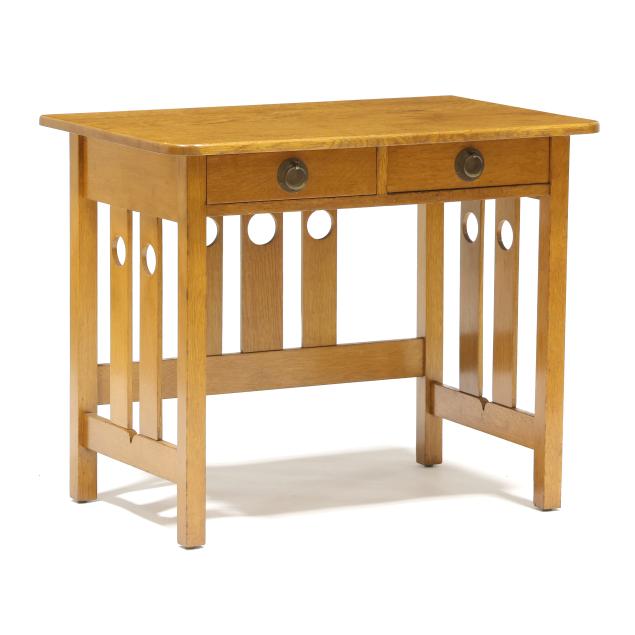 attributed-stickley-brothers-mission-oak-library-desk