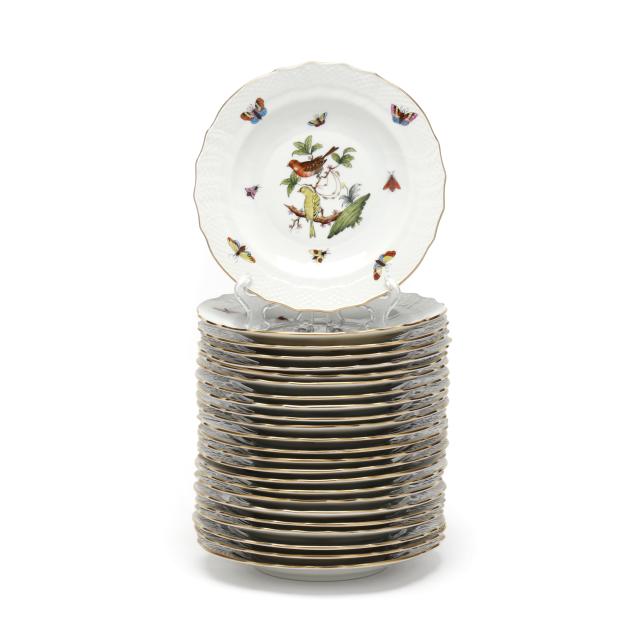 herend-i-rothschild-bird-i-24-salad-plates