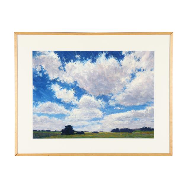 gary-bowling-american-b-1948-meadow-under-white-clouds