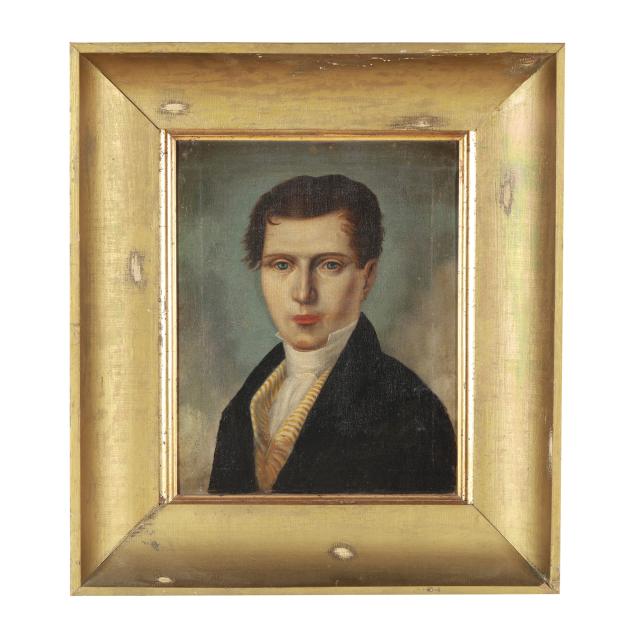 american-school-mid-19th-century-portrait-of-a-blue-eyed-gentleman
