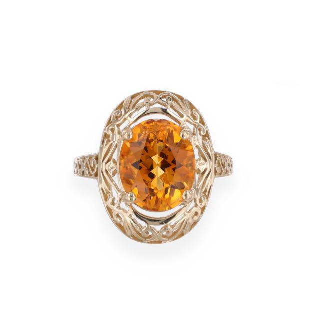gold-and-citrine-ring