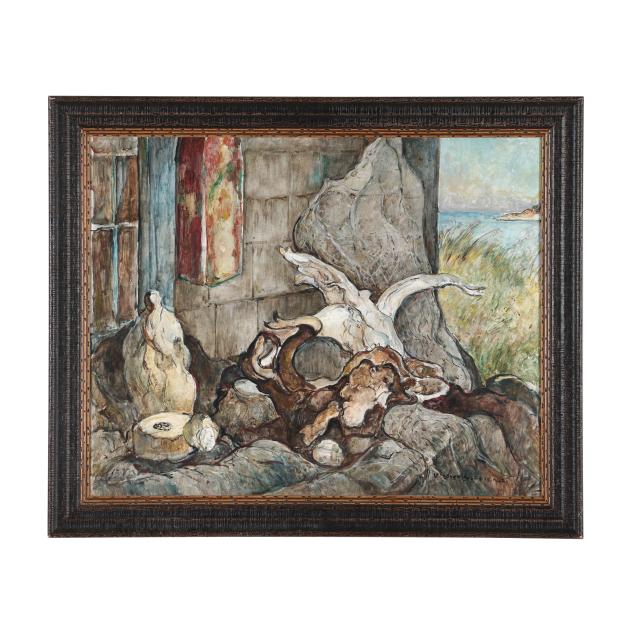 william-lester-stevens-american-1888-1969-i-monhegan-island-lobster-shack-i