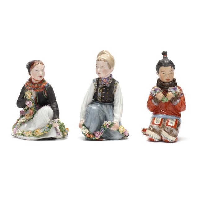 royal-copenhagen-a-group-of-three-greenland-children