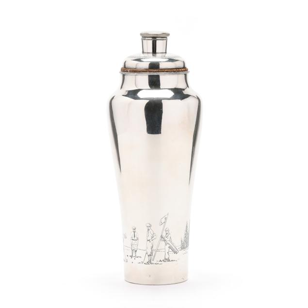 meriden-silverplate-co-cocktail-shaker-with-golf-motif