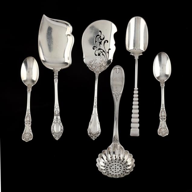 six-assorted-sterling-silver-flatware-items