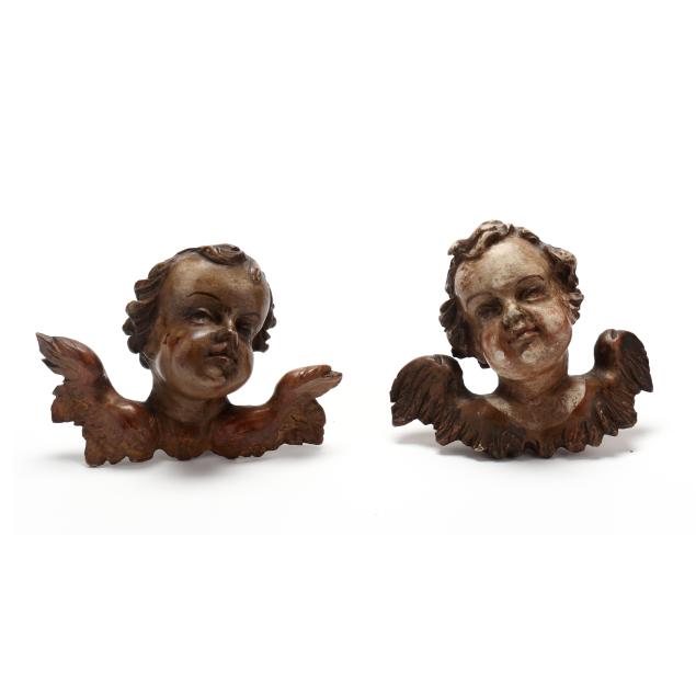 pair-of-continental-baroque-revival-carved-and-polychrome-putto