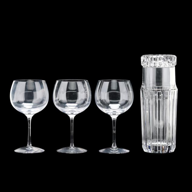 tiffany-and-co-atlas-carafe-tumbler-and-wine-glasses