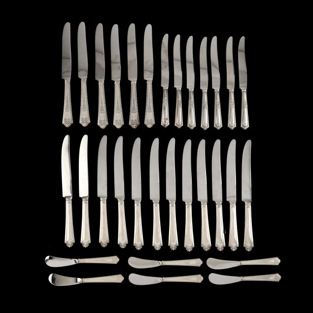collection-of-31-american-sterling-silver-knives