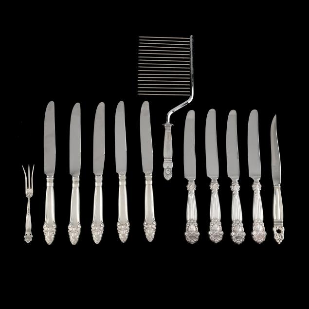 collection-of-sterling-silver-flatware