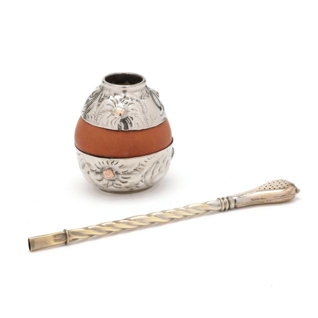 argentinian-yerba-mate-gourd-bombilla