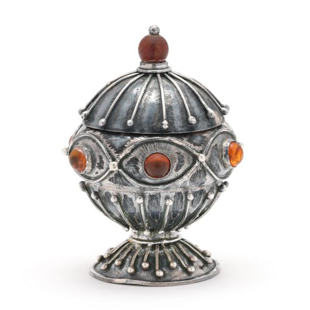 polish-silver-amber-mounted-box